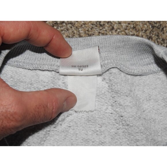 Vintage 1989-1994 Nike Swoosh Gray Label Crew Neck Pullover Sweatshirt Mens 2XLT - Picture 5 of 7